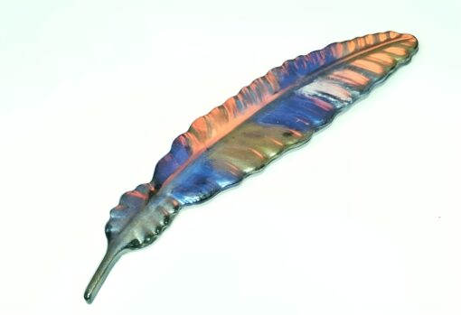 Mettalic Feather Bookmark 1