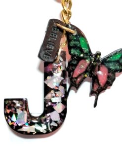 Alphabet J Keychain 2