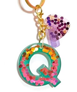 Alphabet Q Keychain 1