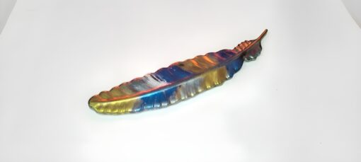 Mettalic Feather Bookmark 3