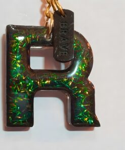 Alphabet R Keychain 2
