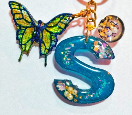Alphabet S Keychain 2