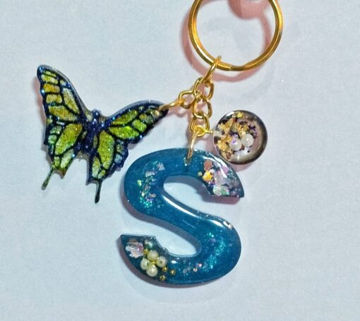 Alphabet S Keychain 1
