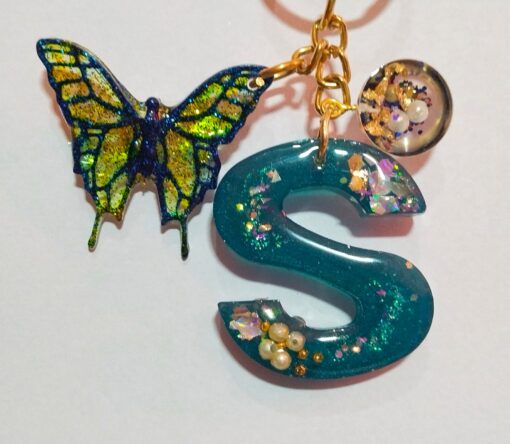 Alphabet S Keychain 3