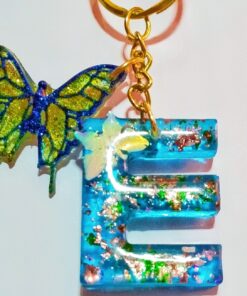 Alphabet E Keychain 1