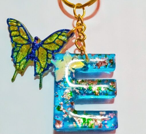Alphabet E Keychain 1