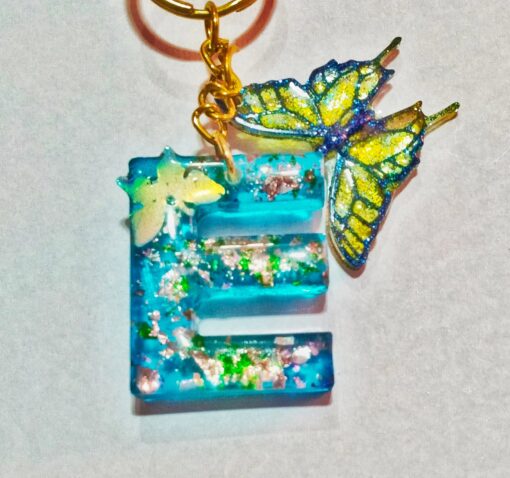 Alphabet E Keychain 2