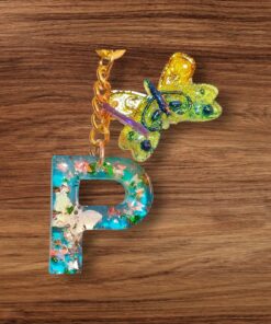 Alphabet P Keychain 1