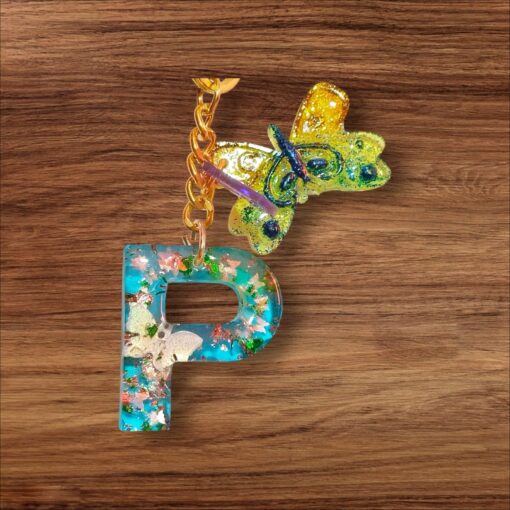 Alphabet P Keychain 1