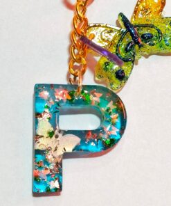 Alphabet P Keychain 2