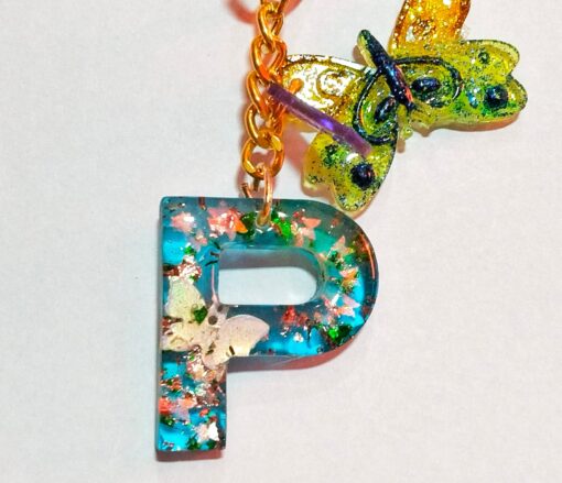 Alphabet P Keychain 2