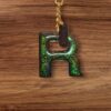 Alphabet R Keychain 3