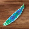 Peacock Feather Bookmark