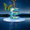 Alphabet E Keychain