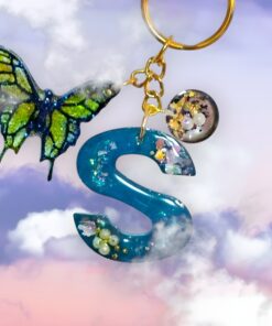 Alphabet S Keychain