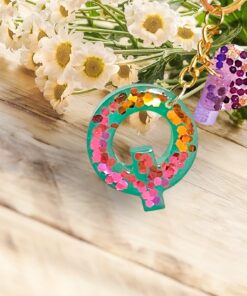 Alphabet Q Keychain
